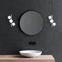 Lampe suspendue Zhubei Noir