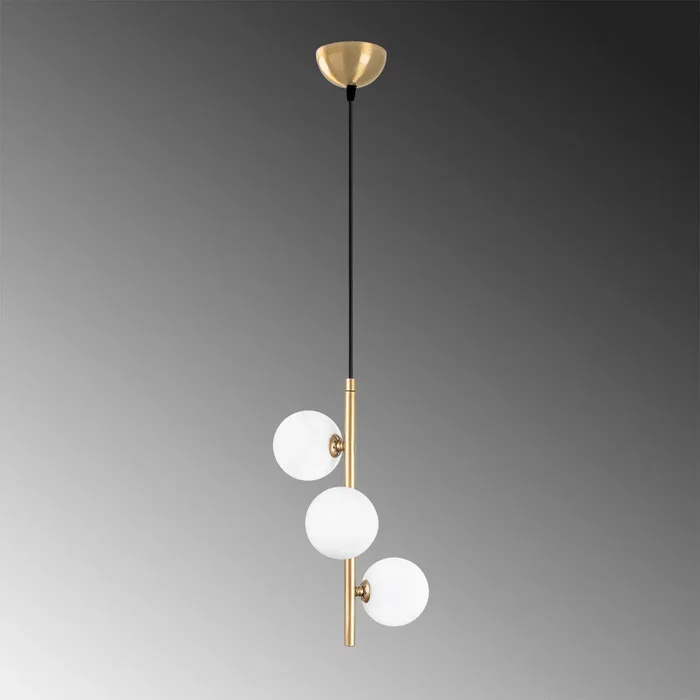 Lampe suspendue Zhubei Noir