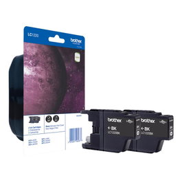 Brother LC-1220BKBP2 Pack double de cartouches d'encre noires