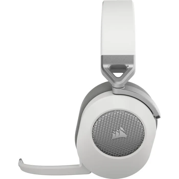 Corsair Casque Gaming Sans Fil HS65 Wireless V2 Blanc Son Surround Dolby Audio 7.1 Connexion 2.4 Ghz Faible Latence Bluetooth PC Mac PS5 Corsair Casque Gaming Sans Fil HS65 Wireless V2 Blanc Son Surround Dolby Audio 7.1 Connexion 2.4 Ghz Faible Latence Bluetooth PC Mac PS5