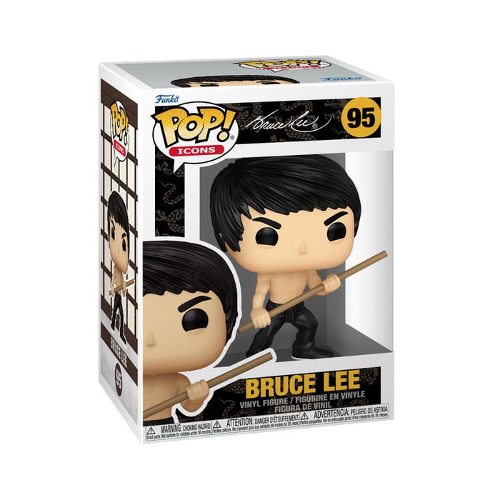 Bruce Lee POP! Icons Vinyl Figurine Bruce Lee(dynamic) 9 cm Bruce Lee POP! Icons Vinyl Figurine Bruce Lee(dynamic) 9 cm