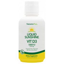 NATURES PLUS VITAMINA D3 liquid sunshine 473ml