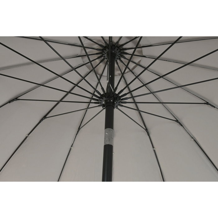 Parapluie Home ESPRIT Noir Gris 280 X 280 X 250 CM Parapluie Home ESPRIT Noir Gris 280 X 280 X 250 CM