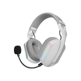 Mars Gaming MHW-PRO Casque Gaming Sans Fil ARGB Bluetooth 5.4 Son 7.1 3D Microrécepteur USB-C/A 40h Autonomie