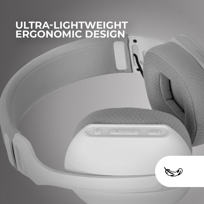 Casque Mars Gaming MHWPROW Blanc Multicouleur