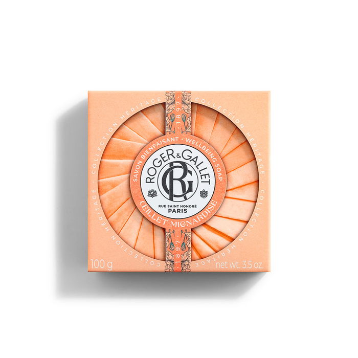 Roger & Gallet Savon Œillet Mignardise Bien-être 100g