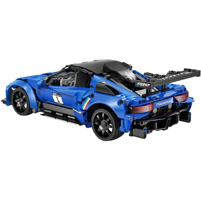 CADA Master - Jeu de construction Voiture Maserati GT2 - Échelle 1:14 - 549 pièces - Radiocommandé - Dès 6 ans CADA Master - Jeu de construction Voiture Maserati GT2 - Échelle 1:14 - 549 pièces - Radiocommandé - Dès 6 ans