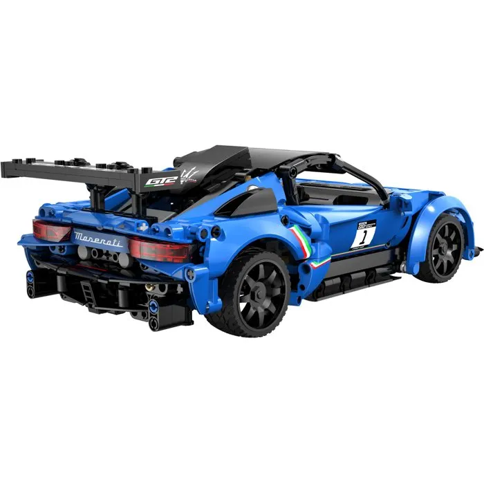 CADA Master - Jeu de construction Voiture Maserati GT2 - Échelle 1:14 - 549 pièces - Radiocommandé - Dès 6 ans CADA Master - Jeu de construction Voiture Maserati GT2 - Échelle 1:14 - 549 pièces - Radiocommandé - Dès 6 ans
