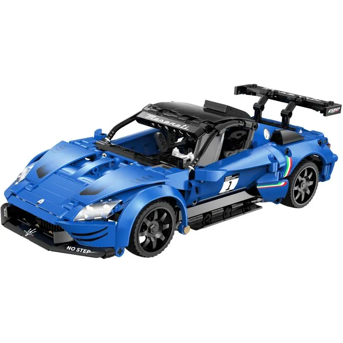 CADA Master - Jeu de construction Voiture Maserati GT2 - Échelle 1:14 - 549 pièces - Radiocommandé - Dès 6 ans CADA Master - Jeu de construction Voiture Maserati GT2 - Échelle 1:14 - 549 pièces - Radiocommandé - Dès 6 ans