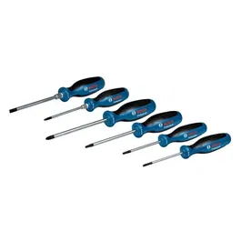 Bosch Professional - Set de 6 Tournevis Torx avec Embouts de Précision et Poignée Softgrip Ergonomique