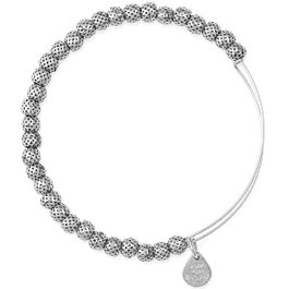 Alex And Ani Pulsera Eufrates Gris 20cm