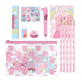Cerdá Set Papeterie Scolaire Peppa Pig Rose