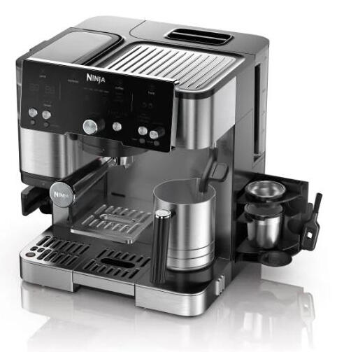 SharkNinja ES501EU Machine à café automatique Ninja Luxe Café Essential Noir, acier inoxydable SharkNinja ES501EU Machine à café automatique Ninja Luxe Café Essential Noir, acier inoxydable