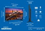 Daewoo 40VB56FV Smart TV LED Full HD 40 pouces