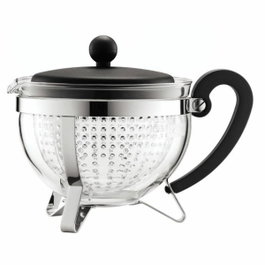 Bodum Théière Chambord Noir 1 L