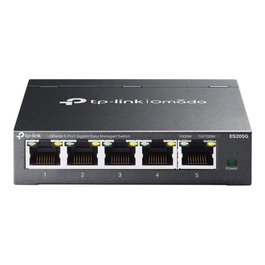 TP-Link Switch réseau géré Omada Gigabit 5 ports PoE (ES205G) - Agréable