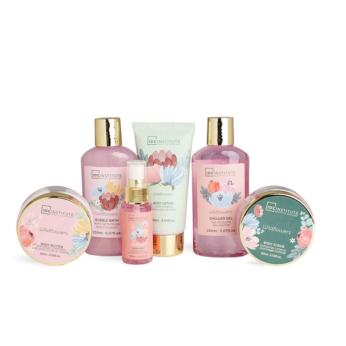 Idc Institute Coffret de 6 fleurs sauvages parfumées Scented Garden Wildflowers