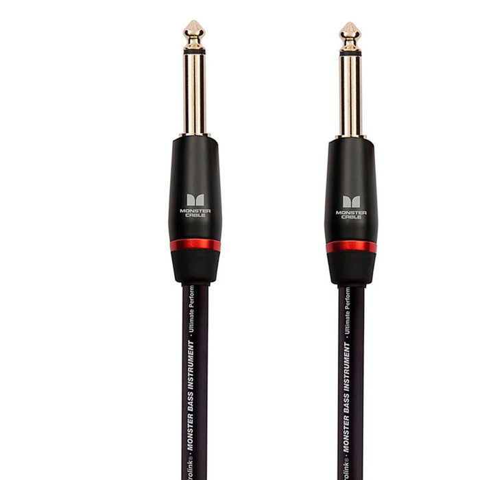 MONSTER CABLE Câble pour basse Recto-Recto 3,65 m MONSTER CABLE Câble pour basse Recto-Recto 3,65 m