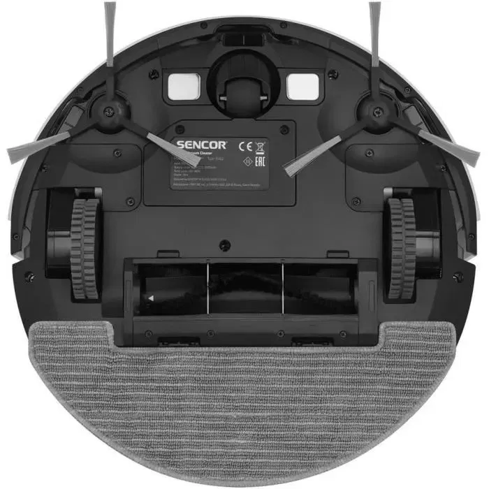 Sencor Aspirateur Robot SRV 4550WH - Aspiration et Lavage, Batterie 2600 mAh 100 min, Commande Appli et Télécommande Sencor Aspirateur Robot SRV 4550WH - Aspiration et Lavage, Batterie 2600 mAh 100 min, Commande Appli et Télécommande