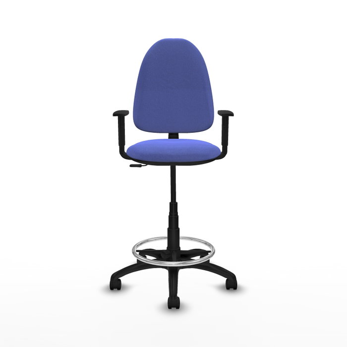 PIQUERAS Y CRESPO Chaise de Bureau Bleu clair Grande avec Accoudoirs 1D PIQUERAS Y CRESPO Chaise de Bureau Bleu clair Grande avec Accoudoirs 1D