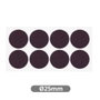 Hantums Set de 8 feutres adhésifs ronds Ø25mm - Marron