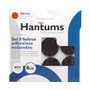 Hantums Set de 8 feutres adhésifs ronds Ø25mm - Marron