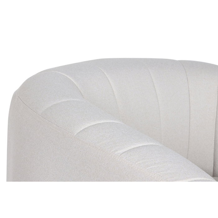 Fauteuil DKD Home Decor Noir Beige Doré Mousse Bois Métal 81 x 75 x 73 cm