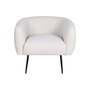 Fauteuil DKD Home Decor Noir Beige Doré Mousse Bois Métal 81 x 75 x 73 cm