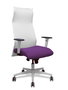 Piqueras y Crespo Albacete Chaise de Bureau Synchro Violet et Blanc