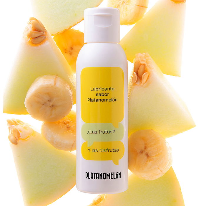 Platanomelón Lubrifiant Aromatisé Plantanomelon à base d'eau, Expérience Sensorielle Unique, 50 ml