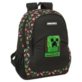 Safta Mochila à roulettes Minecraft 32x44x16 cm dès 3 ans