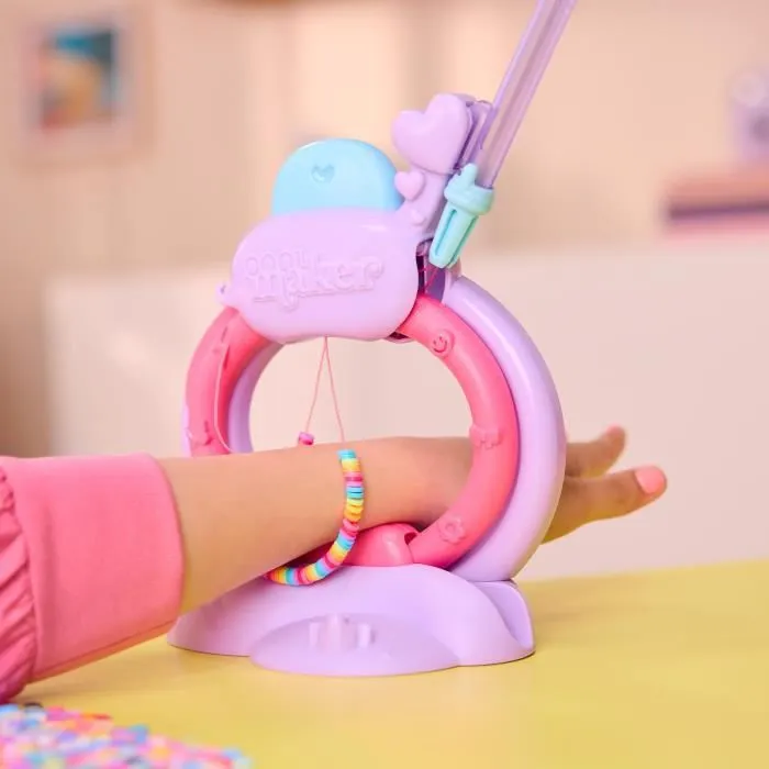 Spinmaster Atelier Créatif à Bracelets Heishi Cool Maker - Plus de 1200 Perles et Accessoires - Jeu Créatif pour Enfants dès 7 Ans