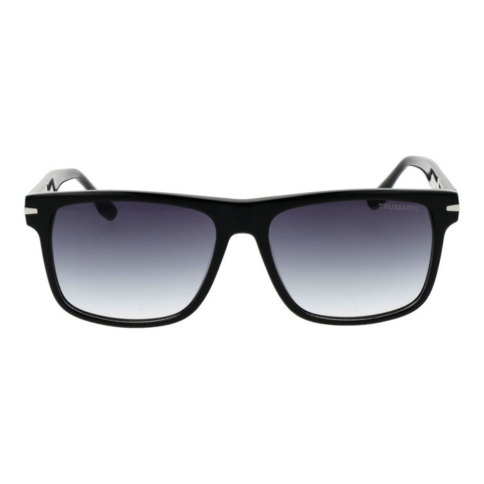 Lunettes de soleil Homme Trussardi TSM9006 57A01 Noir