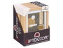 Giftdecor Porte-photo mural en bois MDF et verre avec passe-partout 15x20 cm naturel (Set de 12)