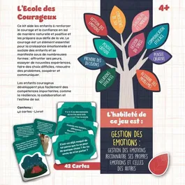 Lisciani Giochi Jeu de Cartes Éducatif LIFE SKILLS pour Enfants Dès 4 Ans - Courage, Confiance en Soi par le Jeu - Cartes Illustrées