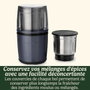 Cuisinart Moulin à épices SG21BE Bleu nuit