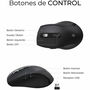 clavier et souris Subblim SUBKBC-DCOPW2 Noir
