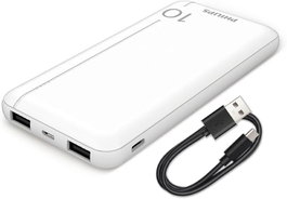 PHILIPS Powerbank 10000mAh 2xUSB DLP1810NW