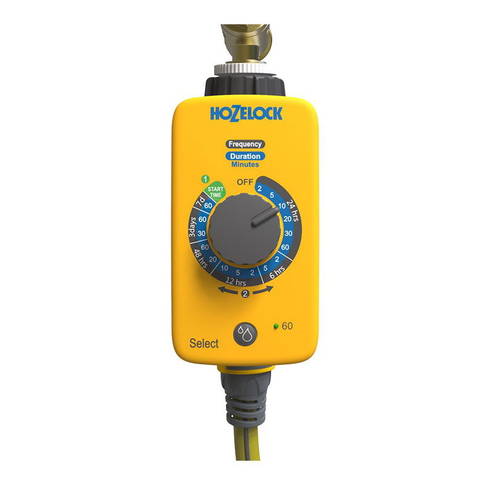 Programmateur d'arrosage Hozelock Select Controller 2220/1240 Robinet Analogique