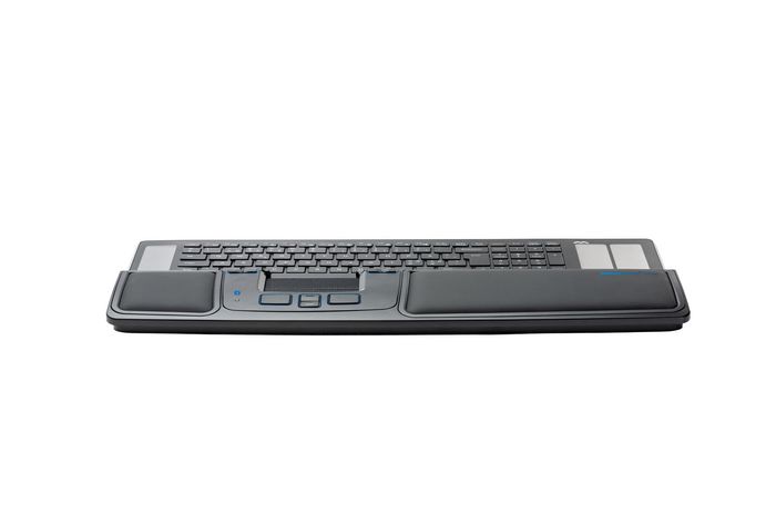 Mousetrapper Mousetrapper Prime - Souris ergonomique Bluetooth 4.1 pour PC/Mac, 8 touches programmables, 6000 dpi, support de poignet amovible, rechargeable via USB-C