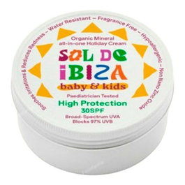 SOL DE IBIZA Crème Solaire Bébé 0+ Mois SPF30