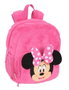 Safta Sac à dos peluche garderie Minnie Mouse 22 cm x 27 cm x 10 cm pour enfant dès 3 ans