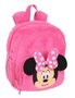 Safta Sac à dos peluche garderie Minnie Mouse 22 cm x 27 cm x 10 cm pour enfant dès 3 ans