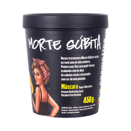 Lola Cosmetics Masque crème traitement des cheveux Morte Subita - Hydratation intensive - 450 g