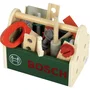 Bosch KLEIN - KLEIN 8161 - Caisse à outils en bois FSC avec 23 accessoires pour enfant à partir de 3 ans - Dimensions 18 x 12 x 14.5 cm