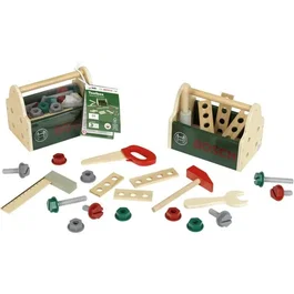 Klein Caisse à outils Bosch en bois FSC avec 23 accessoires