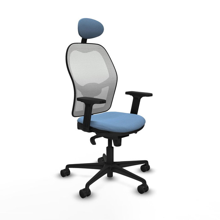 Piqueras y Crespo Chaise de Bureau avec Appui-tête 2D036N1 Bleu ciel Piqueras y Crespo Chaise de Bureau avec Appui-tête 2D036N1 Bleu ciel