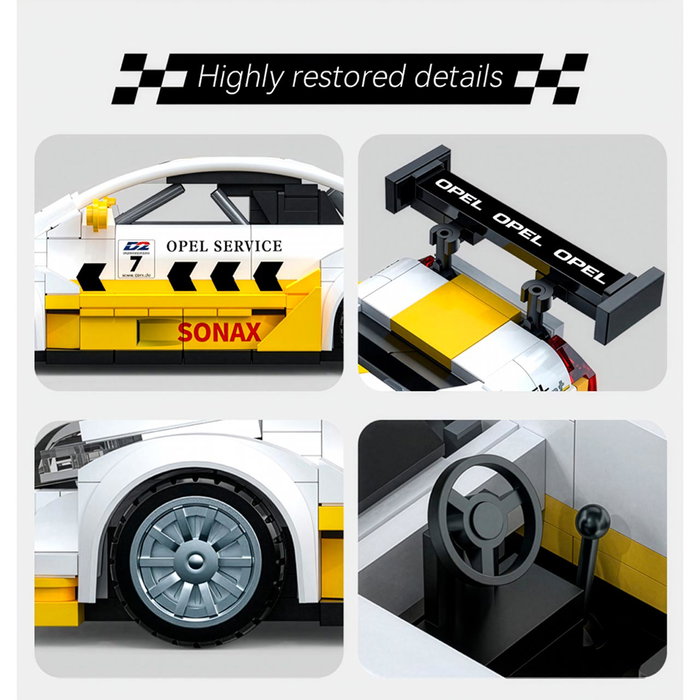 CADA Opel Astra V8 Coupe Échelle 1:24