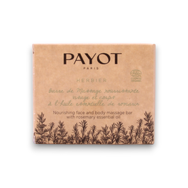 Payot - Pain de savon de massage nourrissant Herbier à l'huile essentielle de romarin, pour le visage et le corps, 50 g