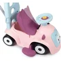 Smoby Porteur Maestro Balade Rose - Porteur évolutif 3 en 1 pour enfants dès 6 mois - Avec canne parentale, coffre à jouets, roues silencieuses et klaxon